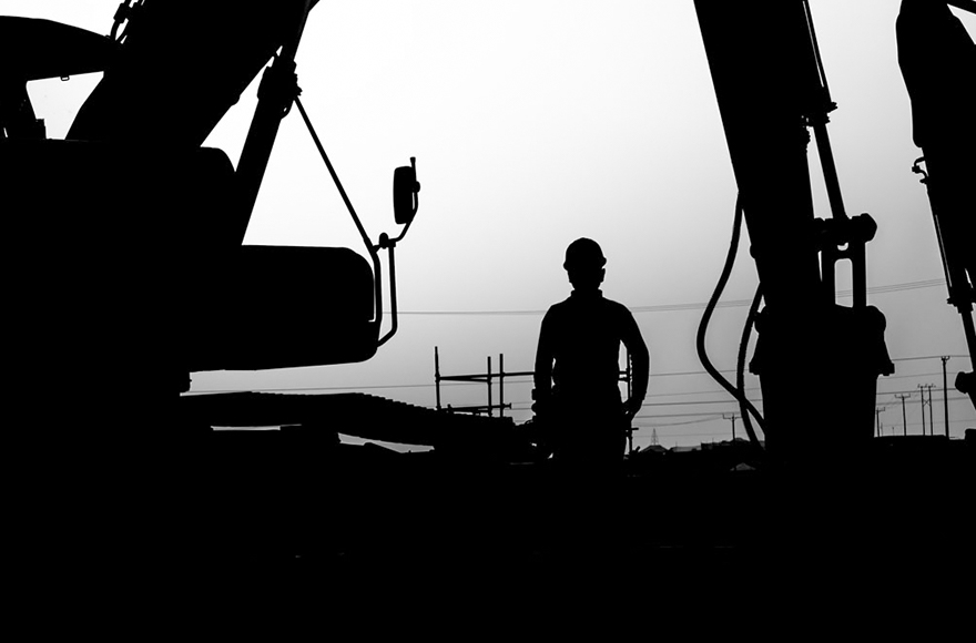 解体現場の写真