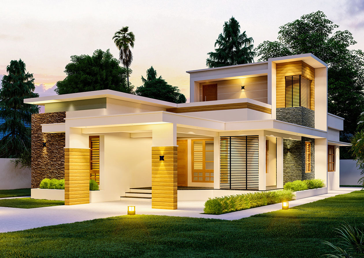 広い住宅の写真